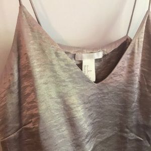 H&M Metallic Top